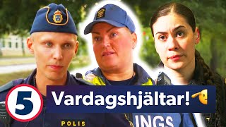 Tunnelbanan Gränsbevakarna Södertäljepolisen  Det bästa av Sveriges ordningsmakter  Kanal 5 [upl. by Federico]