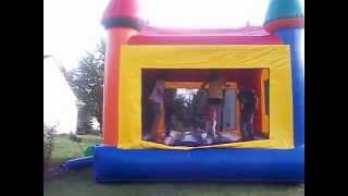 Castle Bounce House  Westfield Indiana [upl. by Violetta]