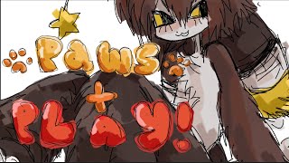 Paws and playanimation meme [upl. by Okiman]