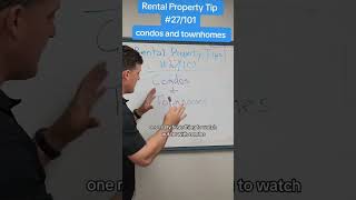 Rental Property Tip 27101 Are Condos and Townhomes a Good Investment shorts [upl. by Mora]