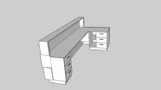 Comptoir de réception sur mesure [upl. by Klusek63]