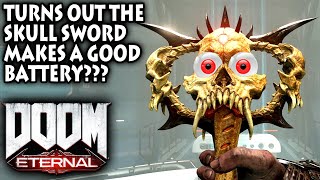 THE DOOMY SWORDY THING MAKES A GOOD BATTERY – Let’s Play DOOM Eternal Part 16 [upl. by Kary175]