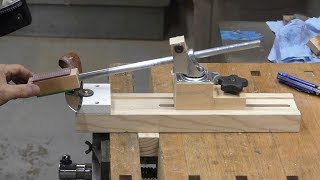 Make a knife sharpening jig [upl. by Anirdna]