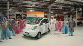 2012 Tata Nano From Bollywood to Hollywood  Jay Lenos Garage [upl. by Auhsuoj]