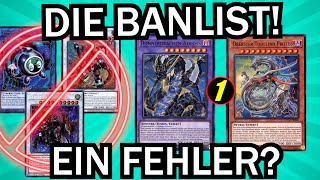 YuGiOh Die neue Verbotsliste War sie ein Fehler [upl. by Rep]