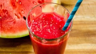 WassermelonenHimbeer Smoothie  Rezept und Anleitung [upl. by Charlet59]