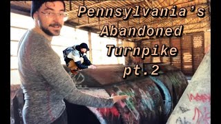 WE EXPLORED THE PENNSYLVANIA ABANDONED TURNPIKE part2 of 2 [upl. by Ellata876]