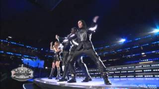 Black Eyed Peas Live at the Super Bowl Halftime Show 2011 [upl. by Holzman]