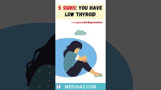 5 Signs that you have LOW THYROID  Hypothyroidism  Thyroid Symptoms  Hypothyroidism Symptoms [upl. by Gipsy657]