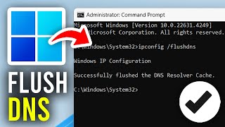 How To Flush DNS Cache In Windows 11 amp 10  Full Guide [upl. by Lebezej860]