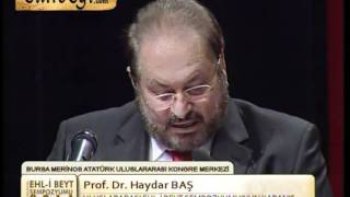 EHLİBEYT SEMPOZYUMU PROF DR HAYDAR BAŞ [upl. by Savil]