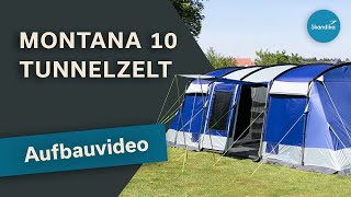 Skandika Montana 10 Sleeper Protect  Das kann das Familienzelt [upl. by Netsirhk178]