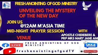 UNVEILING THE MYSTERY amp MIDNIGHT HOUR OF PROPHETIC PUSH WITH FRESH ANOINTING OF GOD MINISTRY 18424 [upl. by Parlin297]