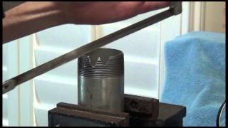 Drill Your Own Well Series  Making a Metal Well Drilling Bit [upl. by Marna185]