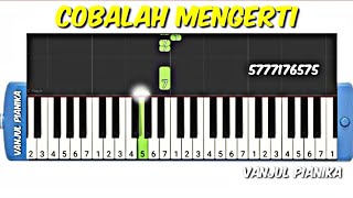 Not angka pianika  cobalah mengerti  peterpan [upl. by Dent]