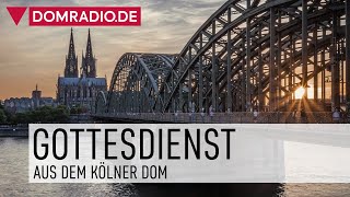 Gottesdienst aus dem Kölner Dom am 11082024 [upl. by Leahcimnaes303]