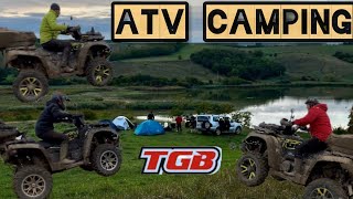 ATV Camping Offroad 4x4 adventure with TGB LT LTX LTX MAX [upl. by Naahsar]