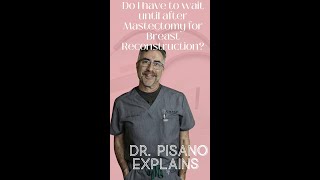 🩺 If youre considering breast reconstruction Dr Pisano has the answers you need [upl. by Granville]