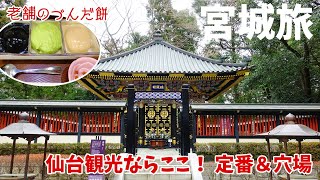 宮城県 2泊3日の旅  6 仙台観光 『 壱弐参横丁  仙台城跡  瑞鳳殿  仙台朝市 』＆ グルメ 『 村上屋餅店  阿部蒲鉾店  焼肉仔虎 』 [upl. by Arema]