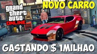 GASTANDO 1 MILHÃO COM NOVO CARRO  LAMPADATI VISERIS  GTA 5 Online [upl. by Bennett]