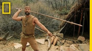 How to Throw an Atlatl  Live Free or Die DIY [upl. by Iba]