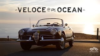 Alfa Romeo Giulia Spider Veloce Runs to the Ocean [upl. by Aiotal]