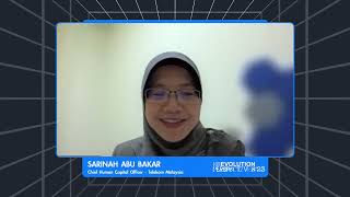 Experts Take on HR Evolution Perspectives 2023  Sarinah Abu Bakar from Telekom Malaysia [upl. by Nimad]