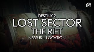 Destiny 2  Lost Sector The Rift Location Nessus [upl. by Bergquist271]