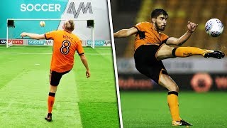 Jimmy Bullard Recreates  Ruben Neves OUTRAGEOUS volley [upl. by Eilama]