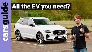 2023 Volvo XC60 Recharge plugin hybrid review A luxury PHEV SUV  inc EV range test [upl. by Ashwin]