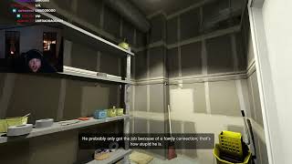 Kevan Brighting from The Stanley Parable insults CaseOh Twitch Clip from 02292024 Stream [upl. by Nanreik]