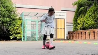 パパとサッカーのドリブルを365日練習してみた１０７日目 [upl. by Wiskind827]