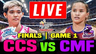 CREAMLINE VS CHOCO MUCHO 🔴LIVE NOW FINALS  GAME 1  AFC2024 creamline live ccs [upl. by Glaudia]