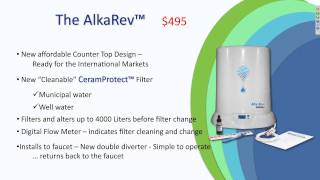 AlkaRev™ 495 Non Electric Alkaline Water Ionizer [upl. by Rahs332]