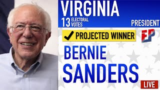 Donald Trump vs Bernie Sanders  2020 Election Night [upl. by Marget250]