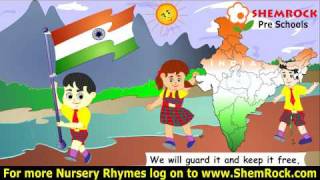 Nursery Rhymes This is Our Flag Songs with lyrics [upl. by Shayn288]