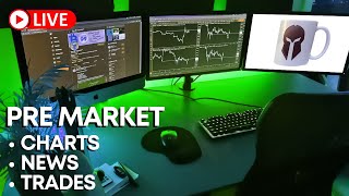 🔴 0214 PREMARKET LIVE STREAM  Daily Game Plan  Chart Requests  Stocks to Watch [upl. by Aizitel]