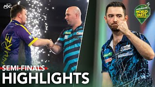 THE FINAL IS SET 🏆 SemiFinal Highlights  202324 Paddy Power World Darts Championship [upl. by Redwine]