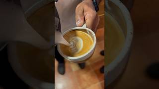 Latte Art latte barista latteart baristaskills lattetutorial coffee youtubeshorts youtube [upl. by Ati]