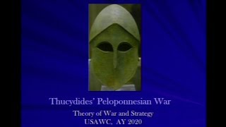 NTL  Thucydides Peloponnesian War  Dr Craig Nation [upl. by Richie]