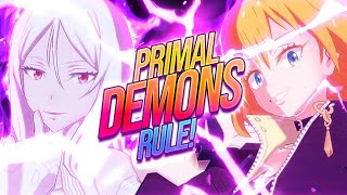 FULL PRIMAL DEMON TEAM TRUE PRIMORDIAL POWER Slime Isekai Memories [upl. by Eatnhoj]