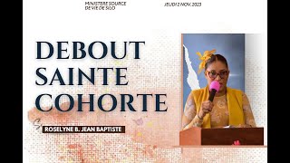 Debout sainte cohorte  Sr Roselyne B Jean Baptiste [upl. by Greff835]