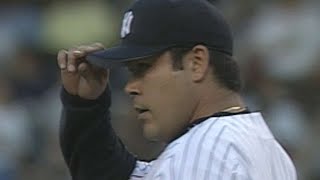 Hideki Irabu records his first strikeout in Majors in 1997 [upl. by Otrebogir85]