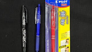 PILOT FRIXION Erasable PEN REVIEW  PILOT PEN REVIEW [upl. by Atalayah]