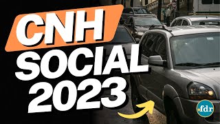 CNH SOCIAL 2023 INSCRIÇÃO REGRAS DETRAN ESTADOS E COMO TIRAR A CARTEIRA DE MOTORISTA DE GRAÇA [upl. by Vevina]