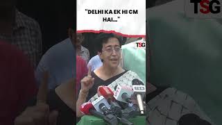 watch  Atishi’s first reaction after being appointed as Chief Minister of Delhi viral shorts [upl. by Heida]