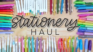 Pen amp Stationery Haul 2020  How To Handletter [upl. by Nirtiak451]