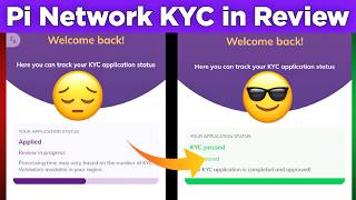 Pi Network KYC Review in Progress Solve Pi KYC Pending amp Verification Problems 2024 [upl. by Odele796]