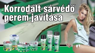 Korrodált sárvédő perem javítása Boll módra [upl. by Horten]