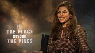 The Place Beyond the Pines Eva Mendes Interview [upl. by Eiramrefinnej]